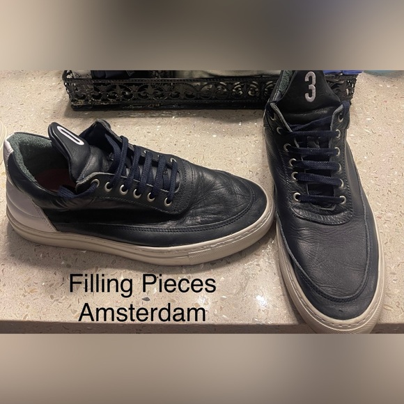 Filling Pieces Amsterdam Liberty Shoes Blue 43 - Picture 1 of 6